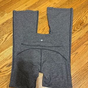 lululemon athletica Charcoal wide leg Leggings